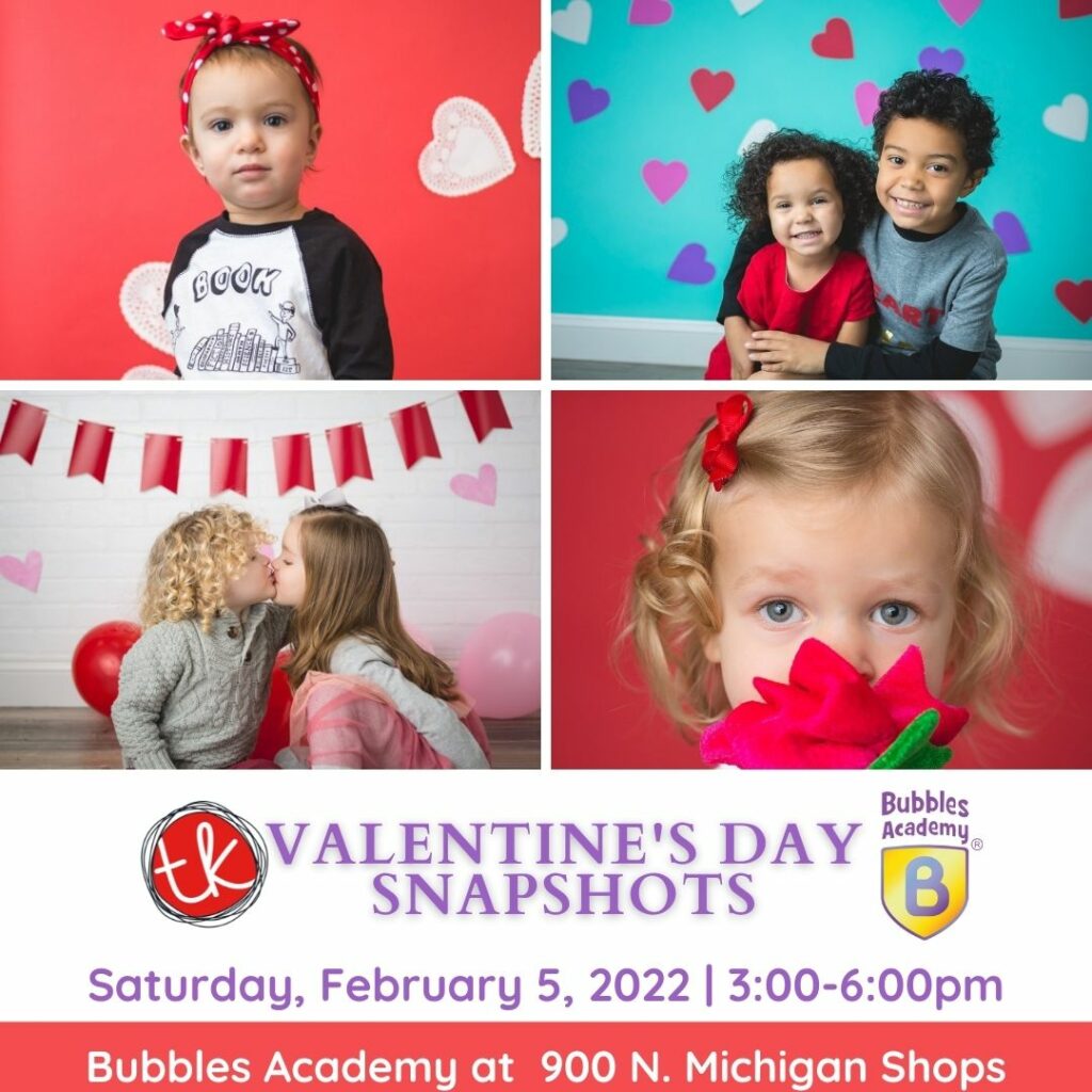 Chicago Valentines Day Snapshots at Bubbles Academy