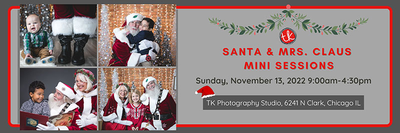 Chicago Santa Mini Sessions November 13 2022